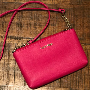 🌸 Calvin Klein 🌸 Pink Mini Leather Purse